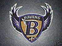 Baltimore Ravens 3 inch Embroidered Patch   The First ORIGINAL LOGO 