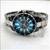 OHSEN New 7 colors LED Black Quartz Womens Wrist Watch  
