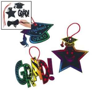  Magic Color Scratch Elementary Graduation Ornaments 