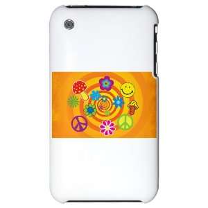  iPhone 3G Hard Case 70s Spiral Peace Symbol Everything 