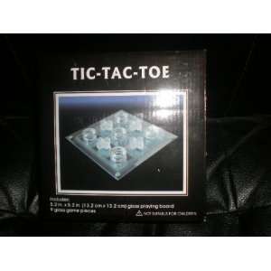  Glass Tic Tac Toe Game 