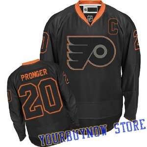 NHL Gear   Chris Pronger #20 Philadelphia Flyers Black Ice Jersey 