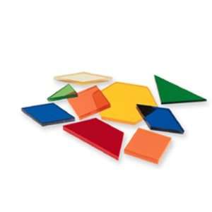   Pack LEARNING RESOURCES OVERHEAD PATTERN BLOCKS 49/PK 