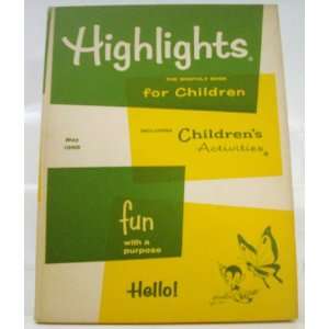  Highlights For Children The Monthly Book May 1966 