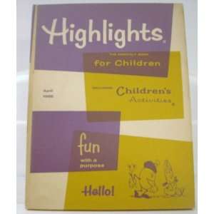  Highlights For Children The Monthly Book April 1965 