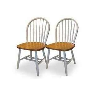  Beechwood Windsor Chairs Set of 2