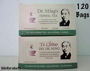 TE CHINO DEL DR.MING *120 BAGS*  