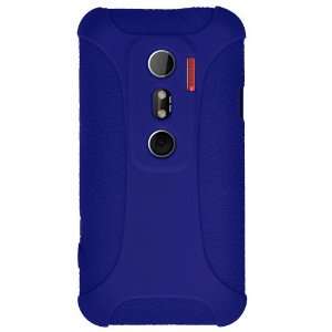  Amzer Silicone Skin Jelly Case for HTC EVO 3D   Blue   1 