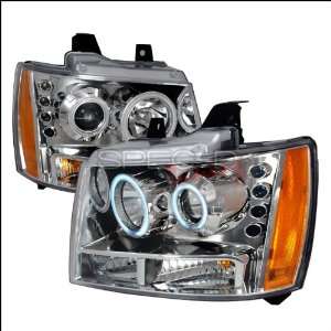  Chevrolet Avalanche 2007 2008 2009 CCFL LED Halo Projector 