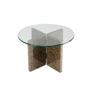  Granite End Table by Artisan Stone Furnishings