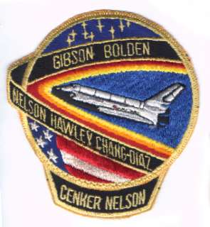 Space Shuttle Columbia STS 61 C Mission Patch 3x3.5  