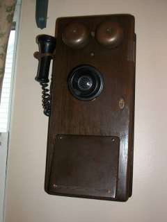 Old Antique Crank Phone  