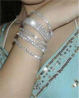 Fashion Flare Crystal cool design Stylish popular Elasticity bracelet 