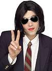 adult michael jackson wig glasses costume kit one day shipping