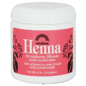   Henna Persian Strawberry Blonde (Light Golden Red) Hair Color 4 oz