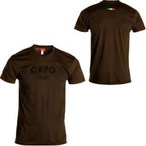 Capo Italia T Shirt   Short Sleeve   Mens Sports 