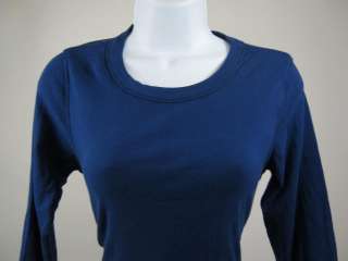 OMGIRL Blue Long Sleeved Shirt Top sz M  