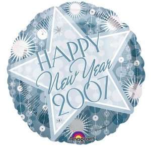  18 Platinum New Year 2007 Balloon (1 ct) Toys & Games