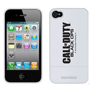  Call of Duty Black Ops Logo flipped on AT&T iPhone 4 Case 