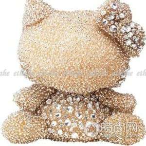 Hello Kitty Anteprima Knitted Wire Hand Bag Gold EIGERE  