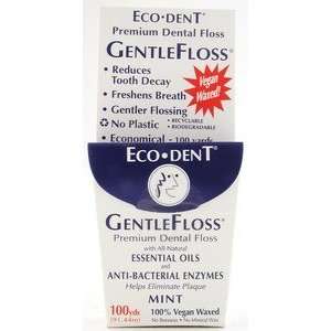  Eco Dent GentleFloss Premium Dental Floss 100 Yards 