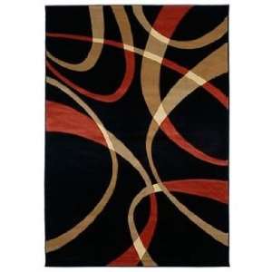  Mossa Collection Ribbons Terra 27x74 Area Rug