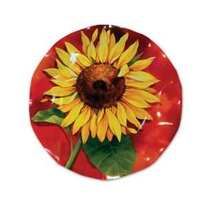 Italian Tableware   Sunflower Medium Plates Case Pack 24 