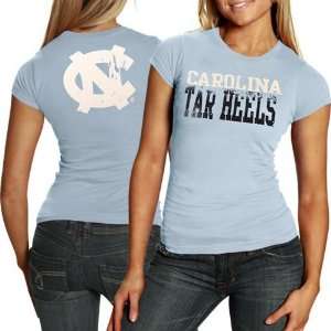   Heels (UNC) Ladies Carolina Blue Literality T shirt