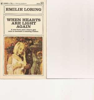 When Hearts Are Light Again Emilie Loring # 23 1971 Bantam Paperback 
