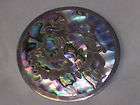 Vintage Mexican Taxco Abalone Silver Pin  