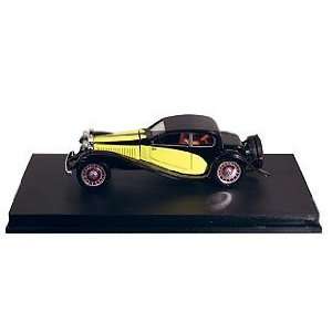  Replicarz RIO4262 1933 Bugatti T 50   Black Yellow Toys & Games