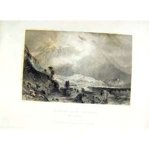  1838 Scotland Mountains Glencoe West Highlands Dogs