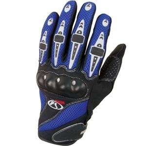  Fieldsheer Mach 6 Gloves   Medium/Blue Automotive