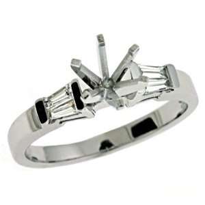  Platinum .20 Dwt Diamond Engagement Ring   JewelryWeb 