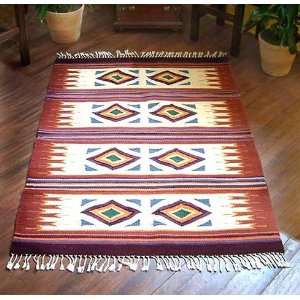  Wool rug, Kites (3.5x5.5)