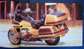 HONDA GOLDWING GL 1500 SALES BROCHURE C 1989.  