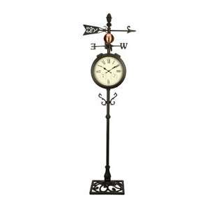  Standing Double Sided Clock / Thermometer with LED 