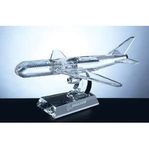   Crystal 2 Engine Model Airplane Ornament   Large