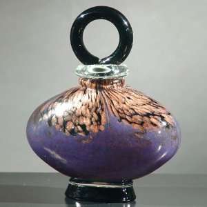  Dale Tiffany Cambridge Perfume Bottle Purple Gold NEW 