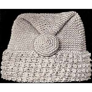 Vintage Crochet PATTERN to make   Antique Toddler Child Snow Hat. NOT 