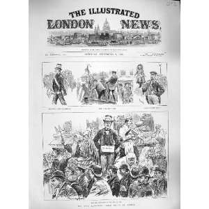 1889 DOCK LABOURERS STRIKE LONDON FATHER NEPTUNE