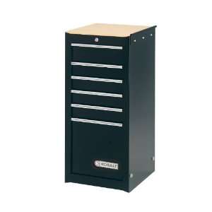  Kobalt 6 Drawer 15.9 Steel Tool Cabinet (Black) TRXK1606 