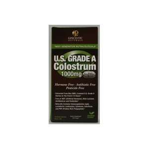  Genceutic Naturals U.S. GRADE A Colostrum    1000 mg   120 