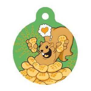  Love the Squirrel   Custom Pet ID Tag for Cats and Dogs 