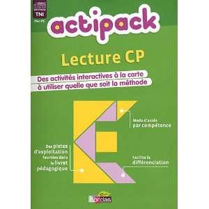  actipack ; lecture ; CP ; CD ROM (édition 2011 