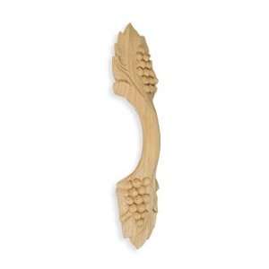  #53 CKP Brand Grape Vertical Wood Pull, Hand Carved Cherry 