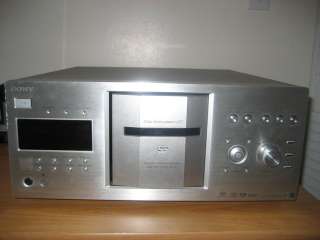 Sony Disc Explorer 400 Disc CD and DVD player DVP CX777ES 027242621046 