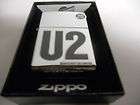 Zippo U2 High Polish Chrome Limited collector NEW 2011