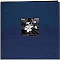 Pioneer Lagoon Blue Silk Fabric Frame Cover 12x12 Memorybook with 40 
