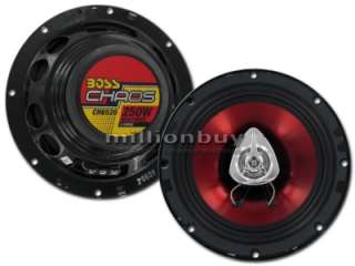 NEW BOSS CH6520 CHAOS 6.5 2WAY 250W CAR AUDIO SPEAKERS  